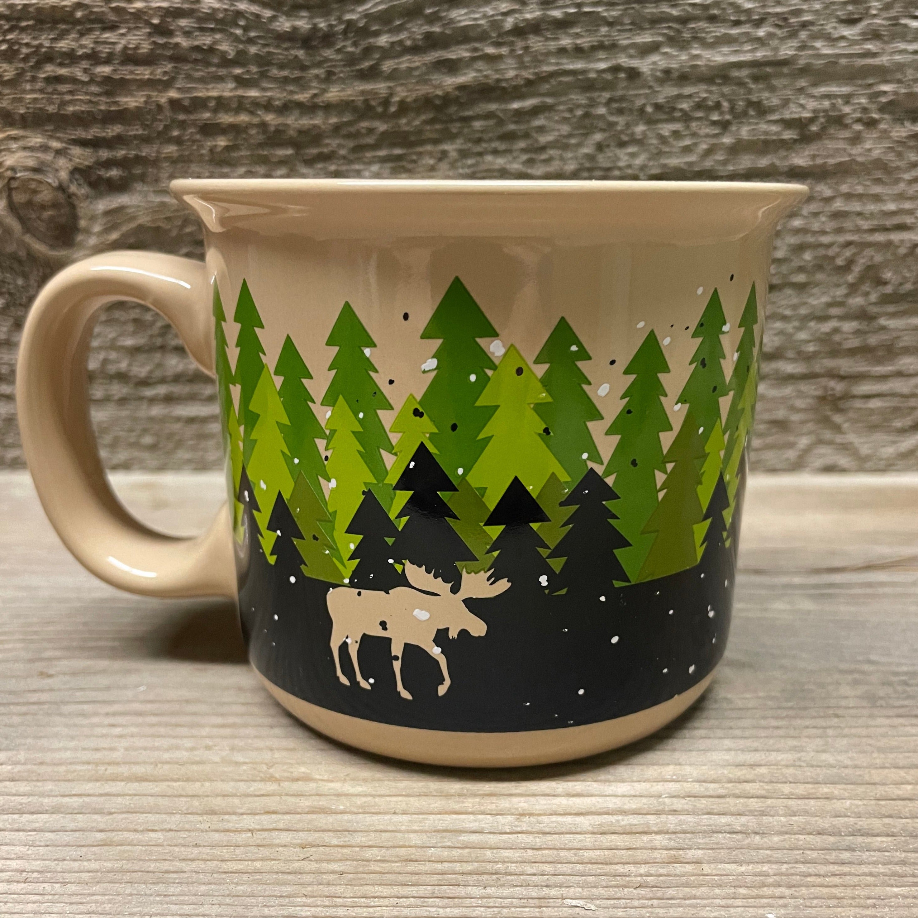 Lazy One Moose in the Woods Mug