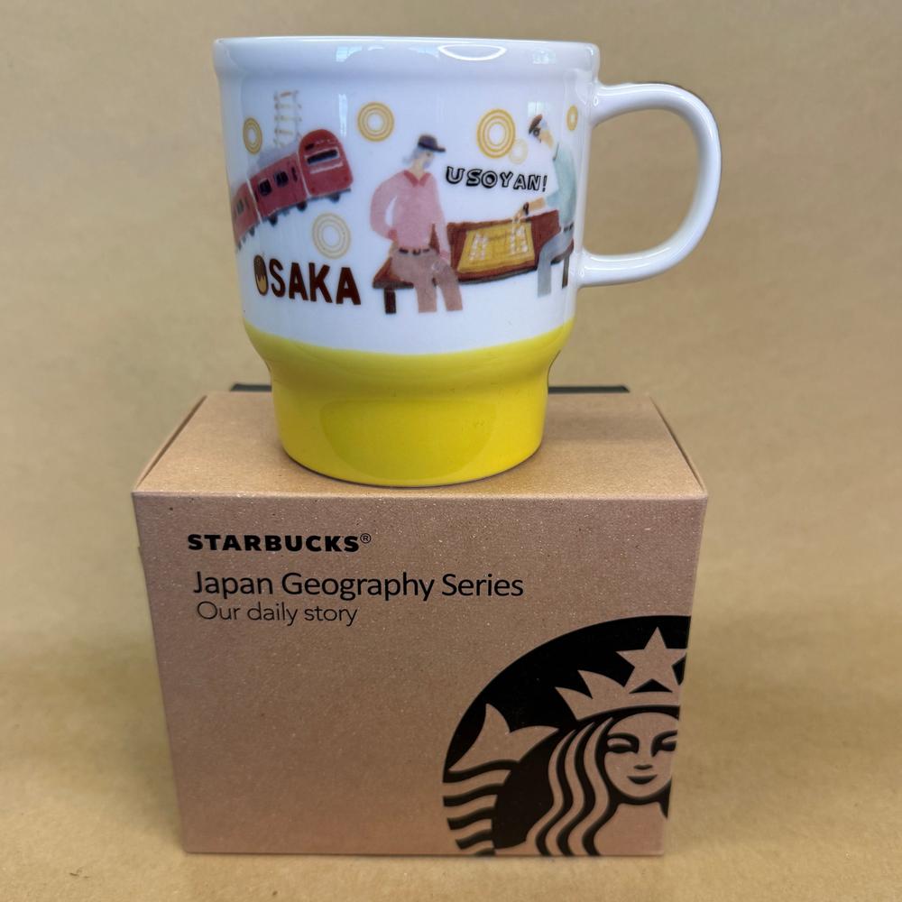 Starbucks Japan Geography Series Osaka Mug NIB-2016