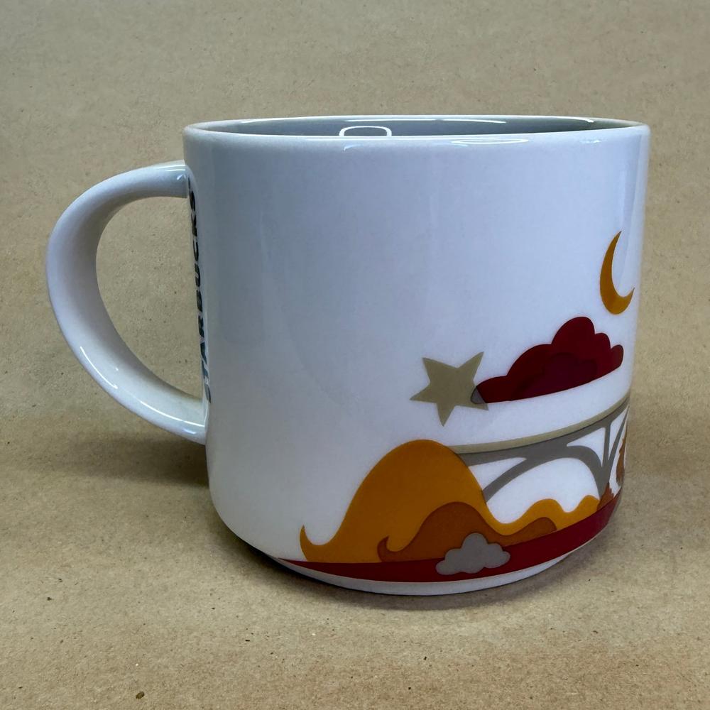 Starbucks You Are Here Series Nashville Mug NIB-2012