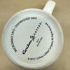 Caribou Coffee Signature White Brown Inside Mug-2012