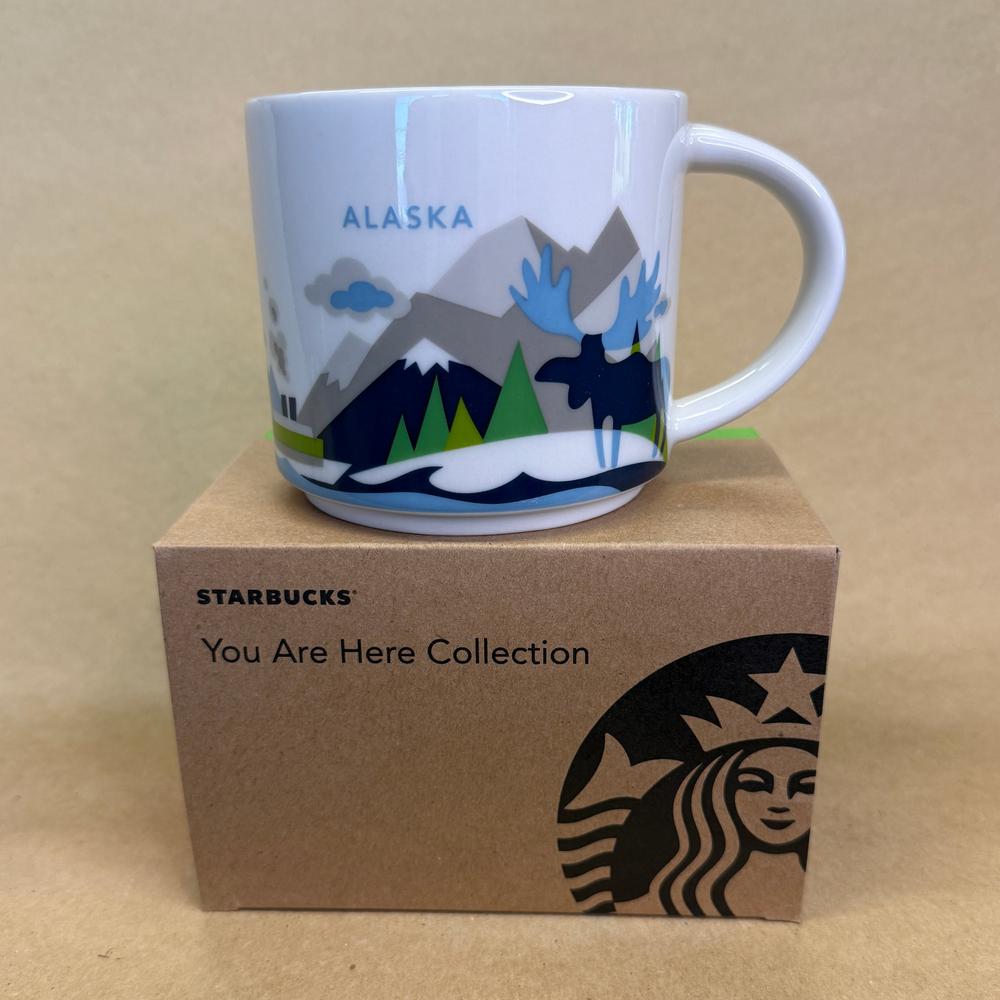 Starbucks You Are Here Series Alaska Mug NIB-2017