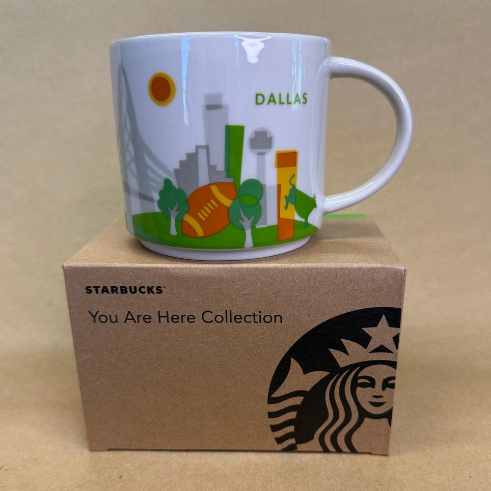 Starbucks You Are Here Series Dallas Mug NIB-2016
