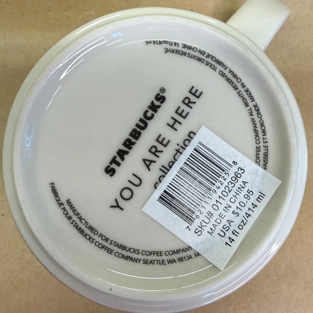 Starbucks You Are Here Series Dallas Mug NIB-2016