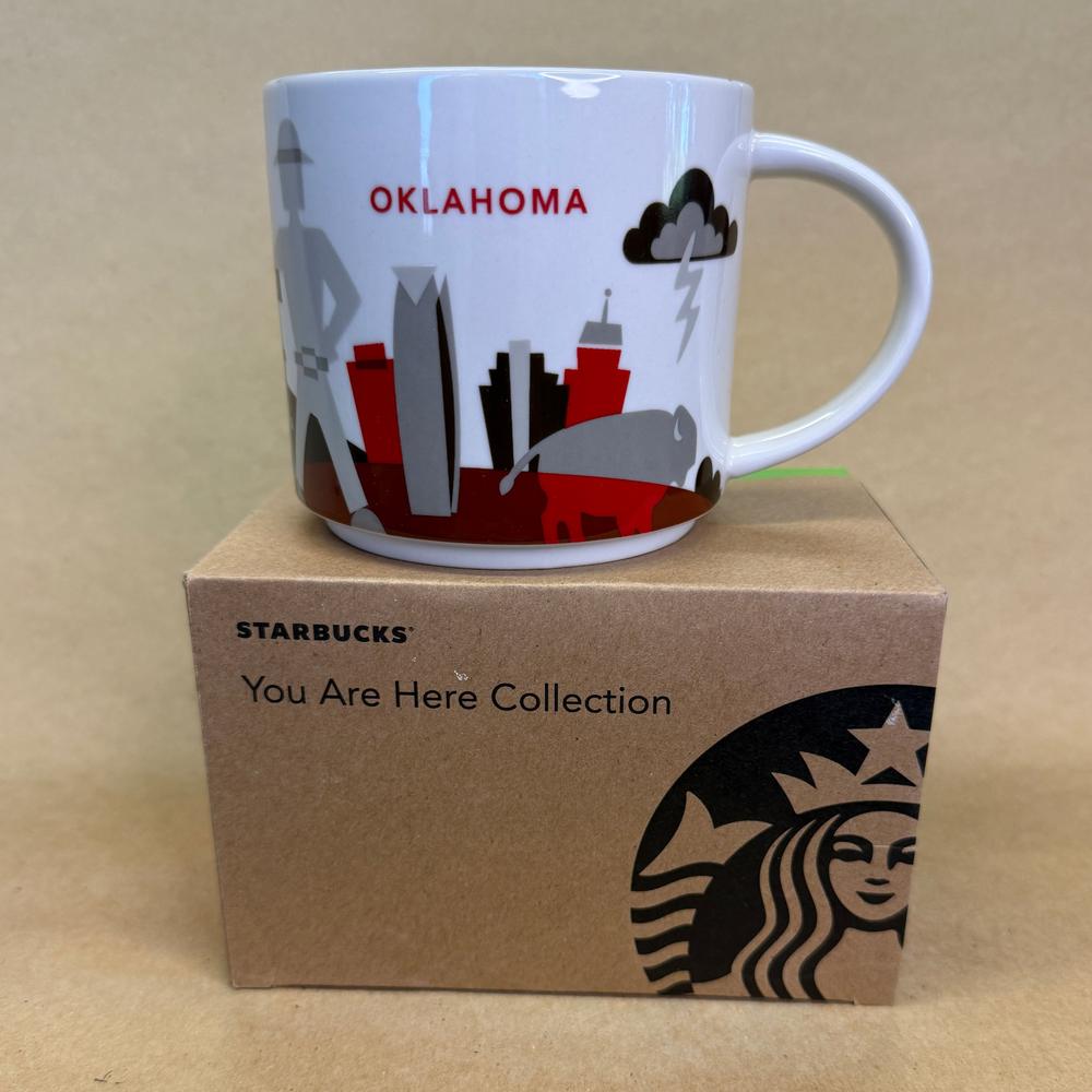 Starbucks You Are Here Series Oklahoma Mug NIB-2019