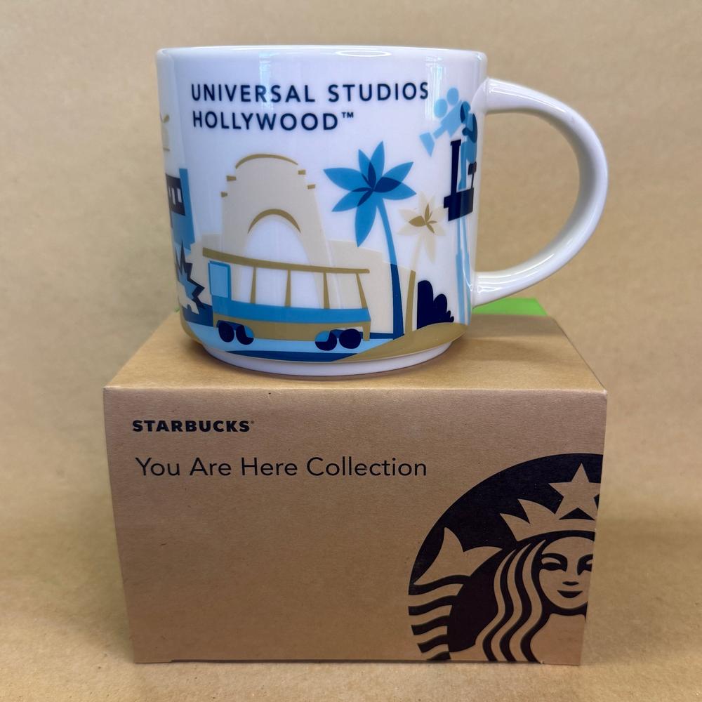 Starbucks You Are Here Series Universal Studios Hollywood Mug NIB-2017