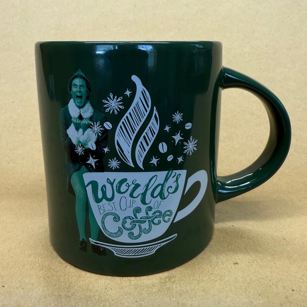 Elf World's Best Cup of Coffee Mug