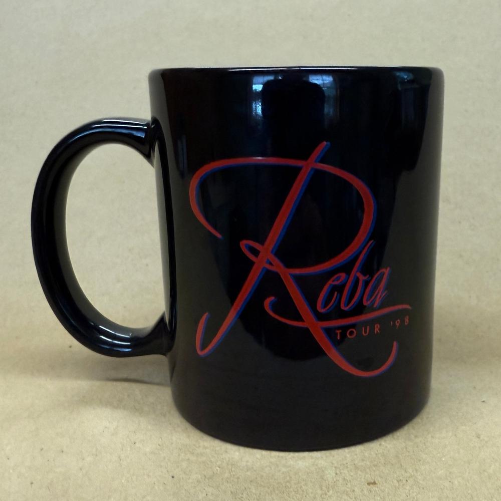 Reba Tour '98 Black Mug-1998