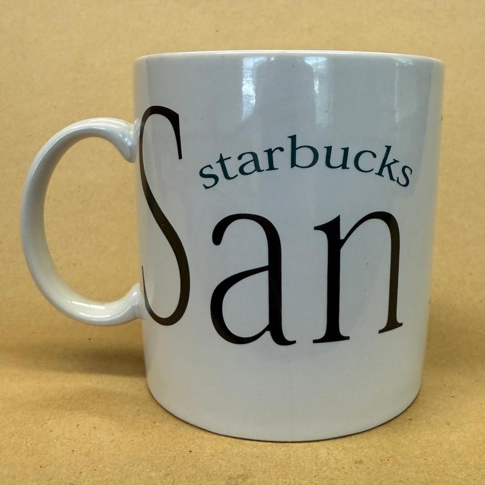 Starbucks City Mug Series San Diego Sailboat Mug-1994