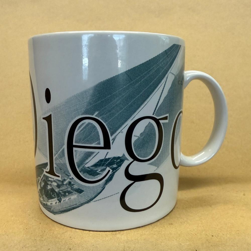 Starbucks City Mug Series San Diego Sailboat Mug-1994