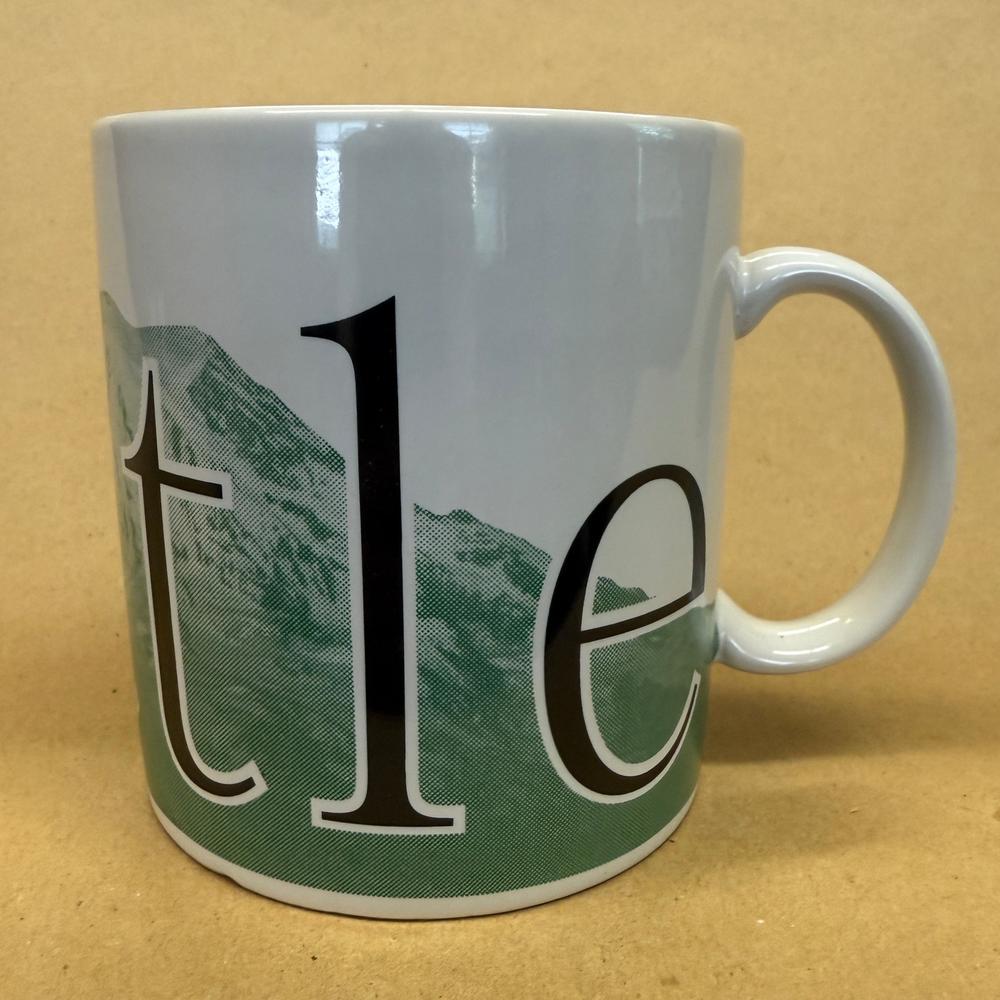 Starbucks City Mug Series Seattle Mt. Rainer Mug-1994