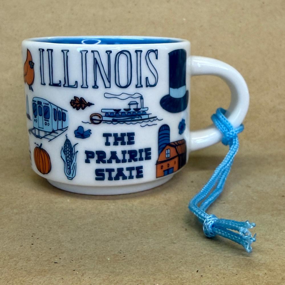 Starbucks Been There Series Illinois Ornament Mug-2019