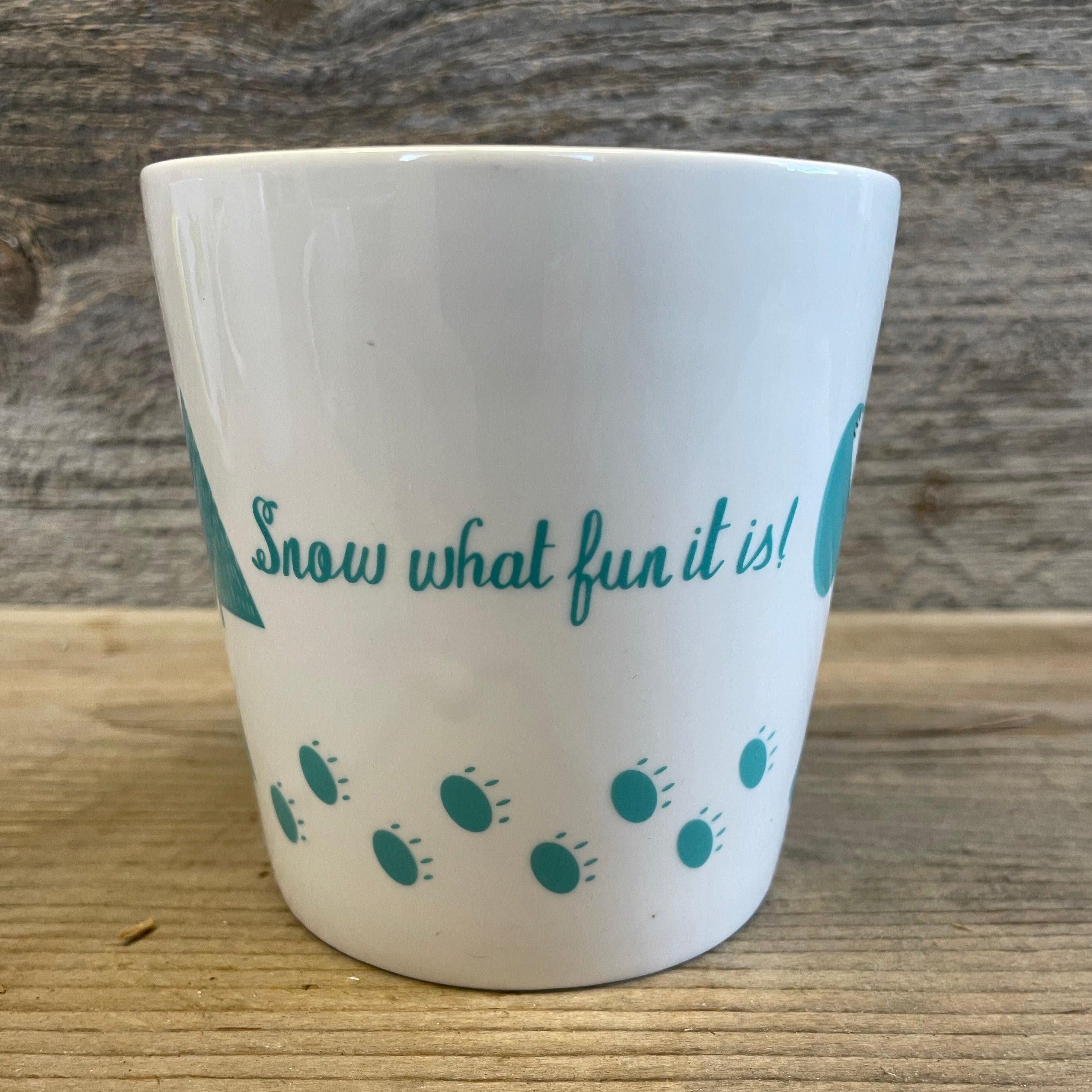 Caribou Coffee Snow What Fun Is Mug-2015