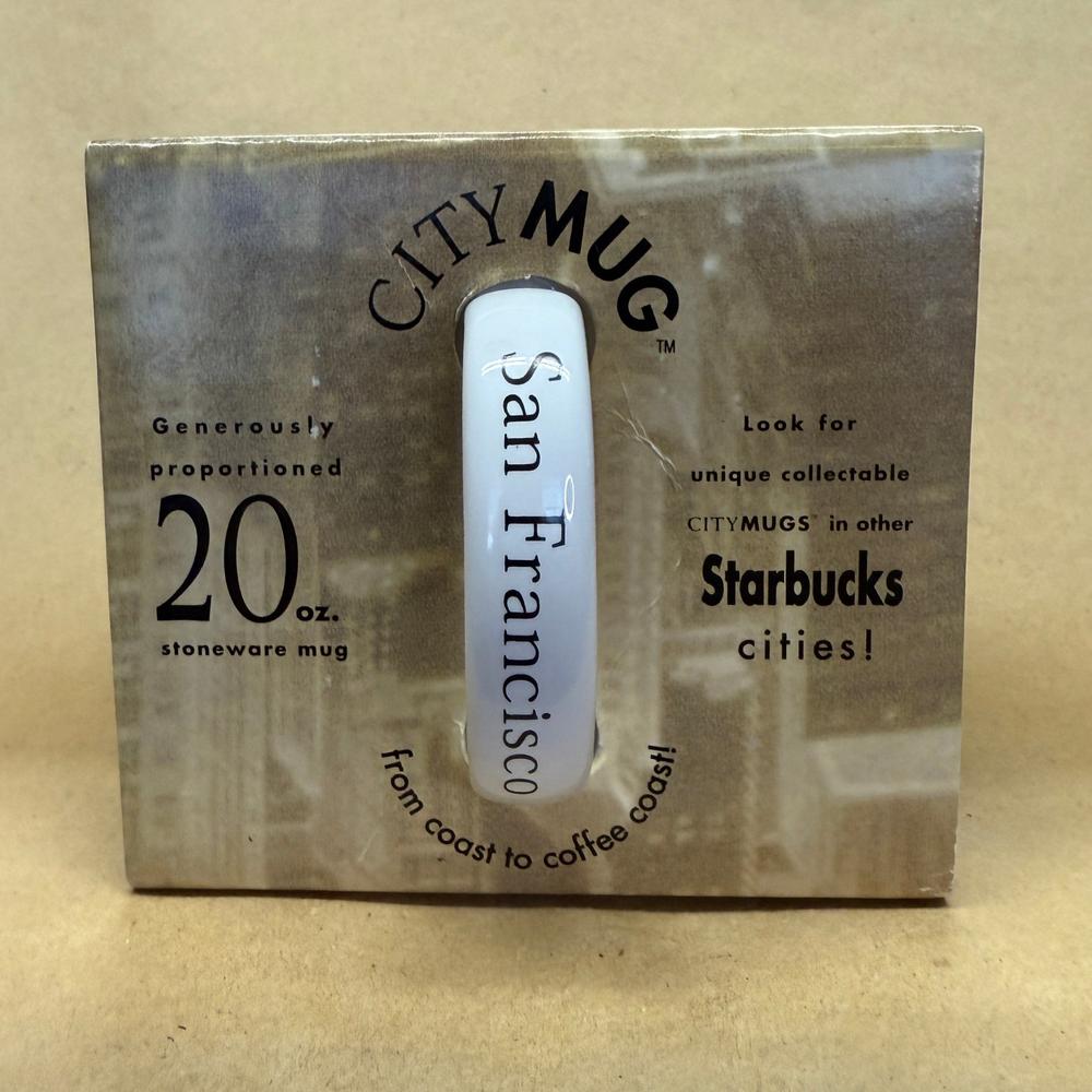 Starbucks City Mug Series San Francisco Streetcar Mug NIB-1994