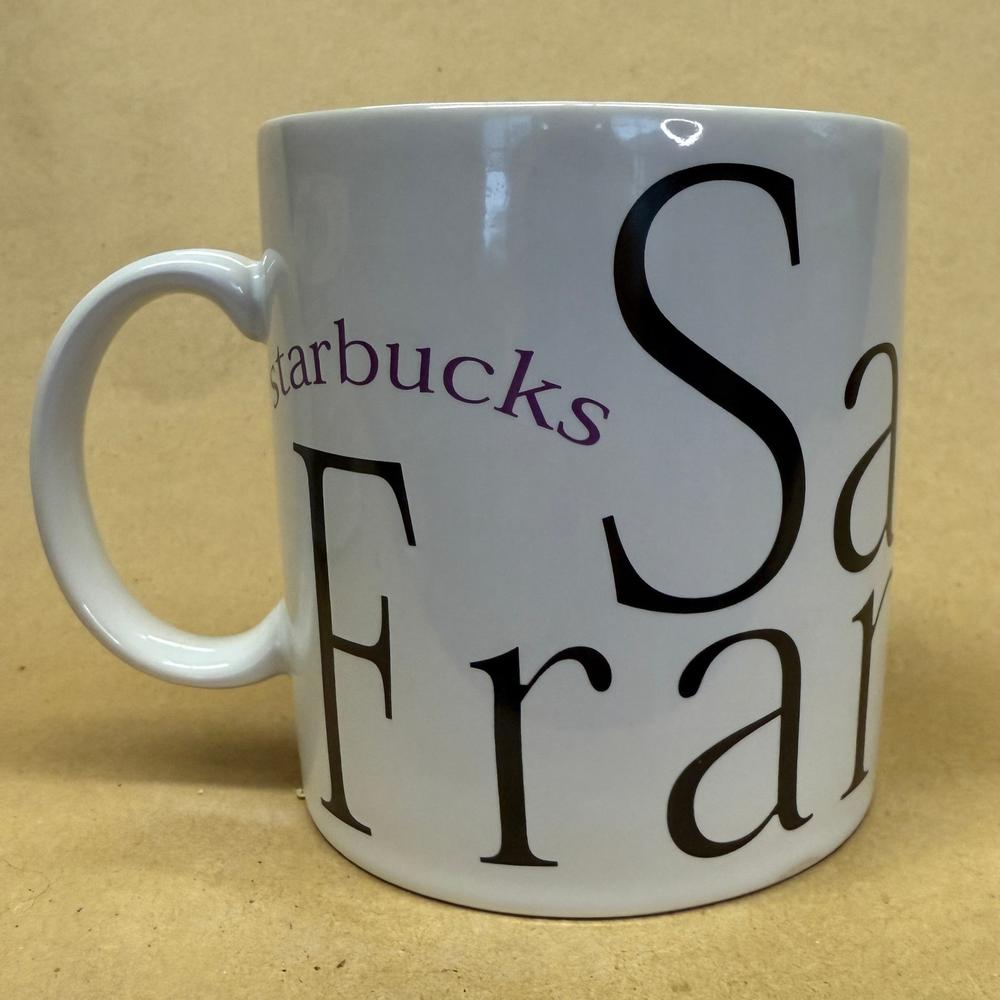 Starbucks City Mug Series San Francisco Streetcar Mug NIB-1994