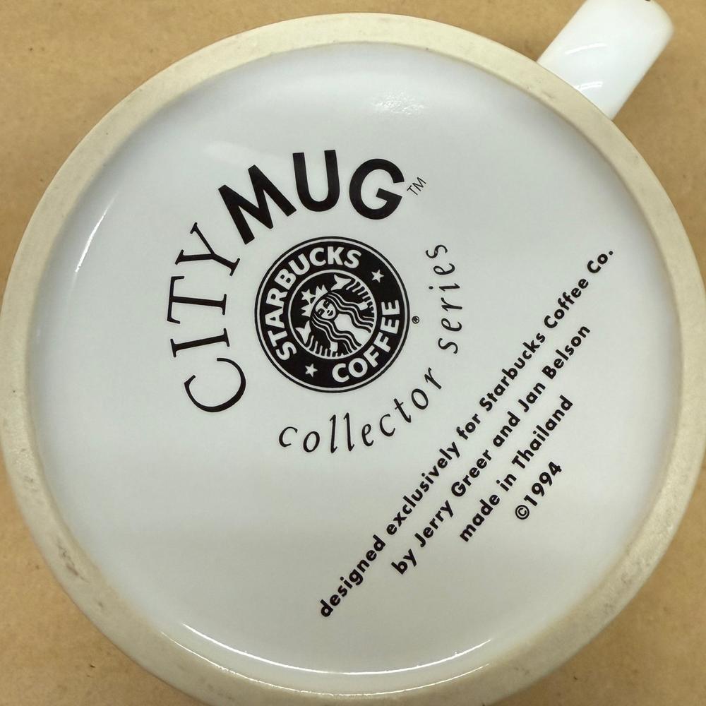 Starbucks City Mug Series San Francisco Streetcar Mug NIB-1994