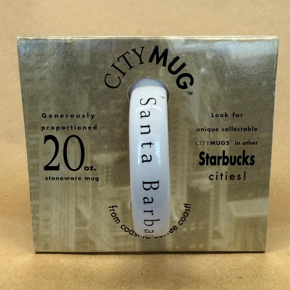 Starbucks City Mug Series Santa Barbara Mug NIB-1994
