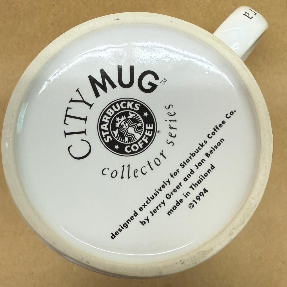 Starbucks City Mug Series Santa Barbara Mug NIB-1994