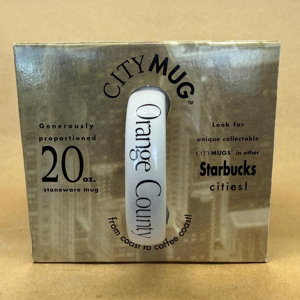 Starbucks City Mug Series Orange County Mug NIB-1994