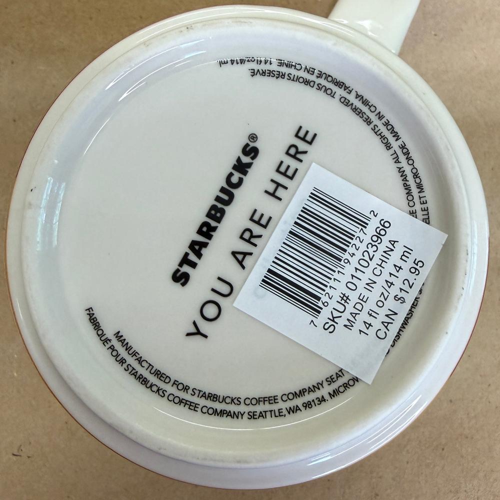 Starbucks You Are Here Series Montreal Mug-2015