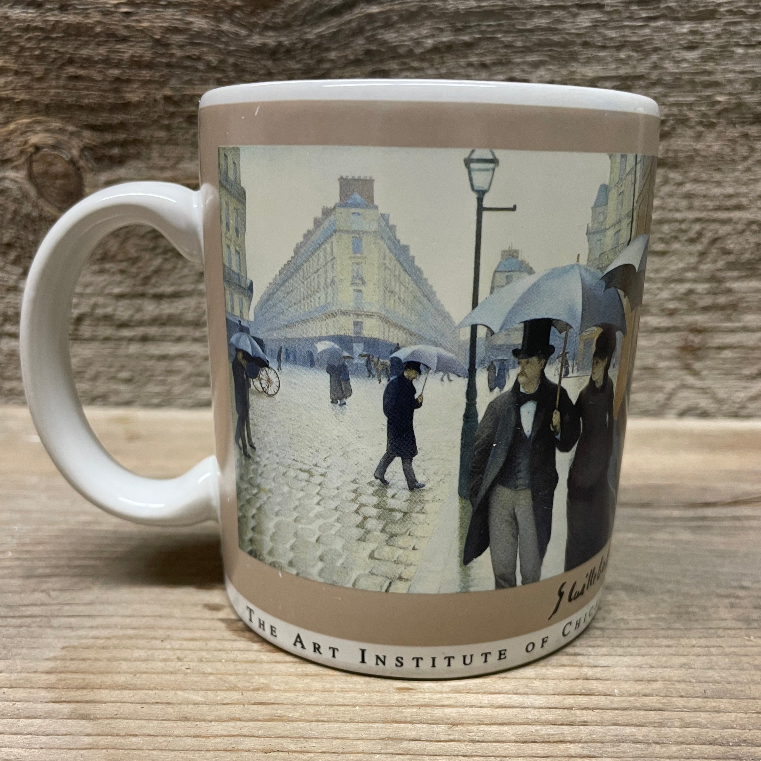 Art Institute Of Chicago Gustave Caillebotte Rainy Days Mug-1993