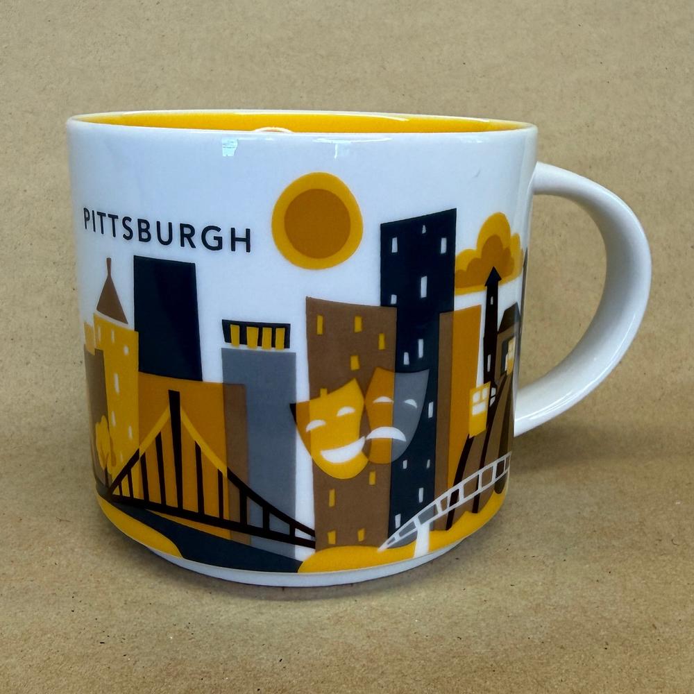 Starbucks You Are Here Series Pittsburgh Mug-2014