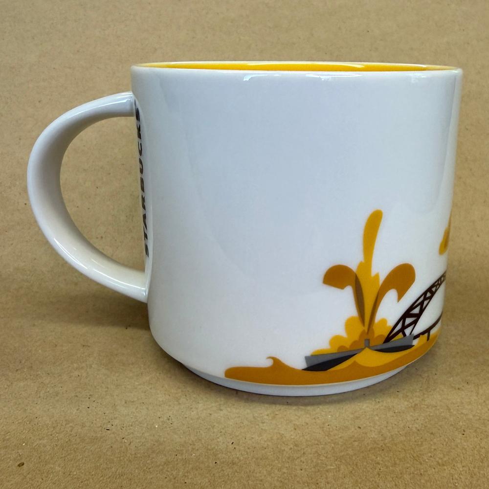 Starbucks You Are Here Series Pittsburgh Mug-2014