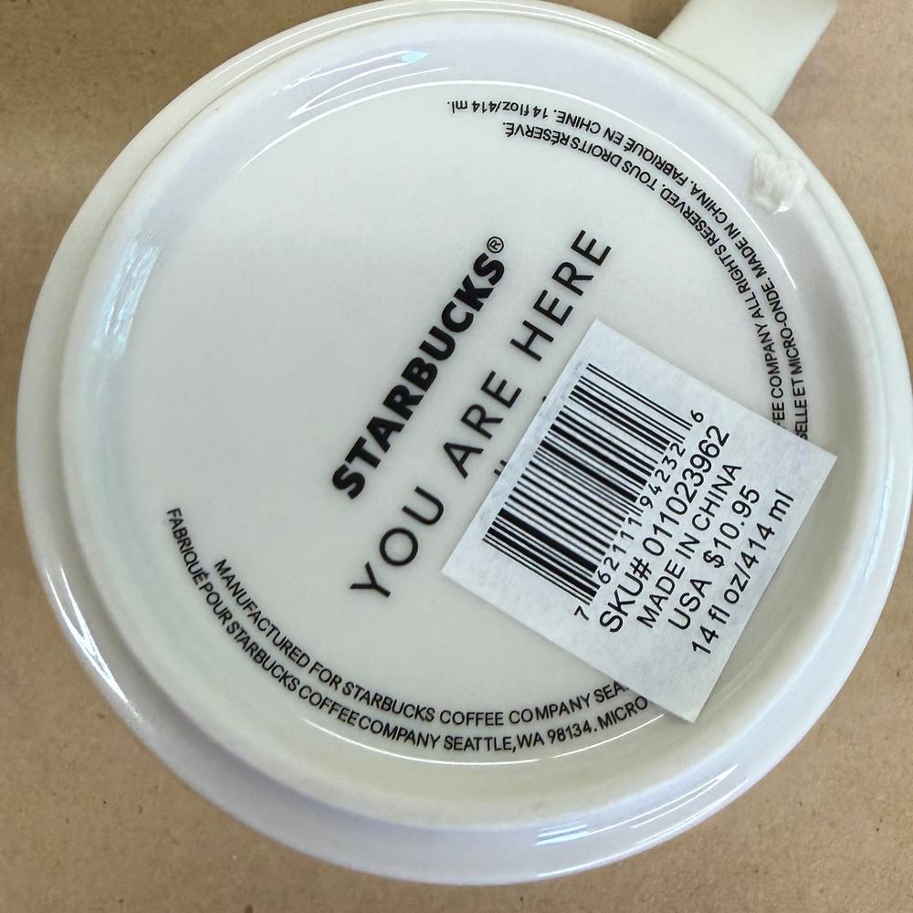 Starbucks You Are Here Series Pittsburgh Mug-2014