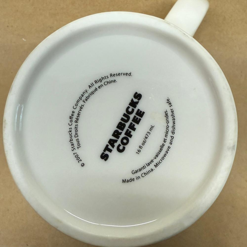 Starbucks Halloween Sayings with Spider Mug-2007