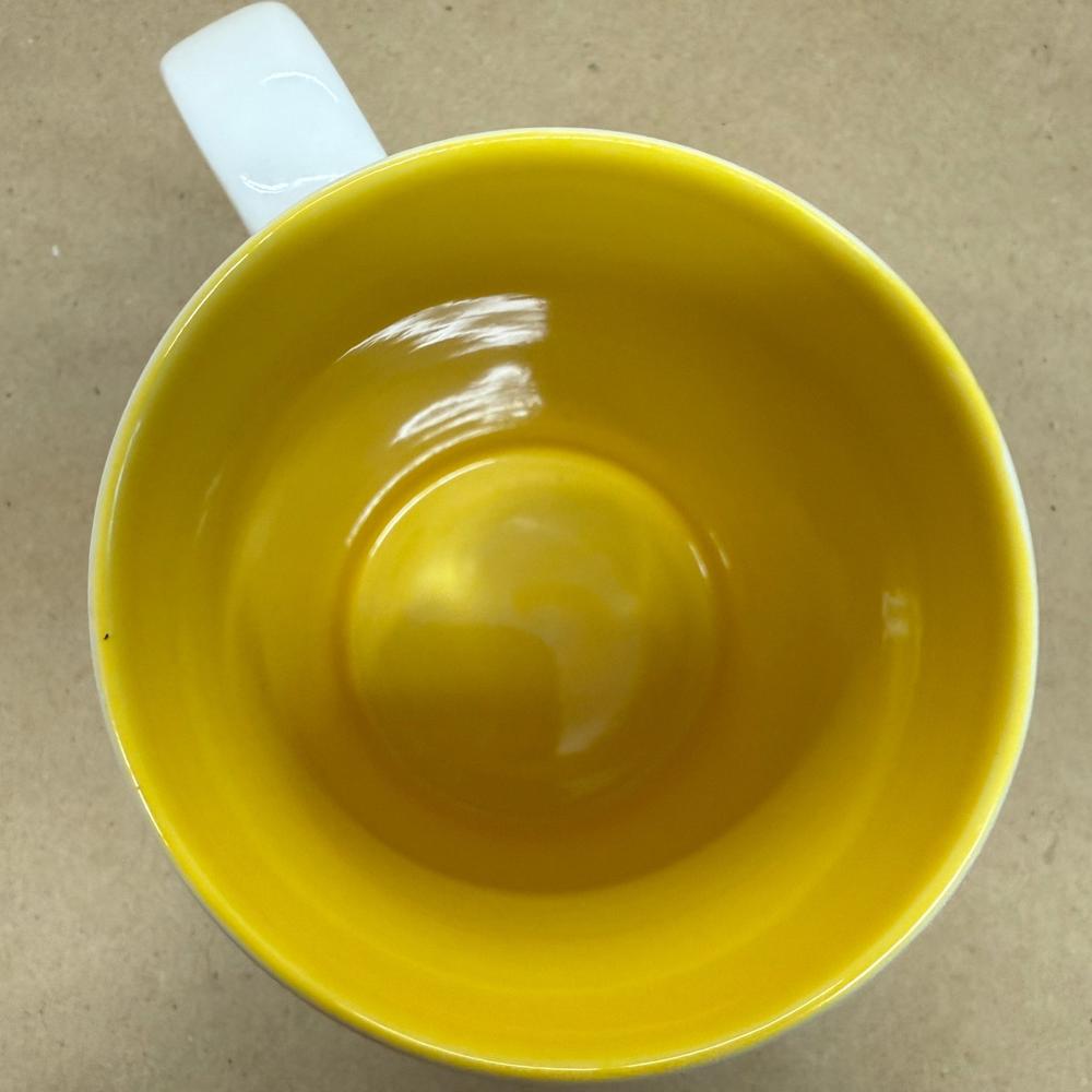 Starbucks Tall Springtime Yellow Floral Mug-2006