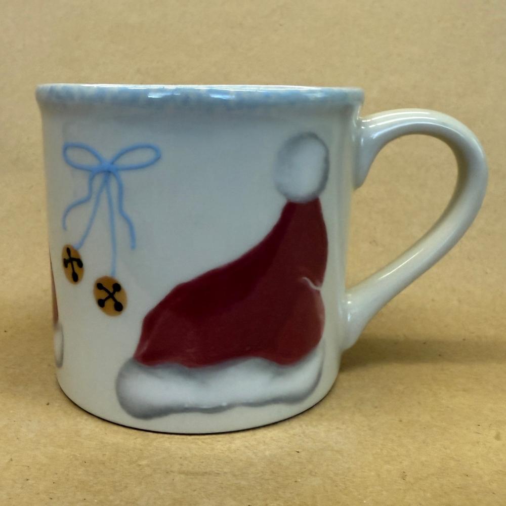 Starbucks Barista Hartstone Santa Hats and Bells Mug