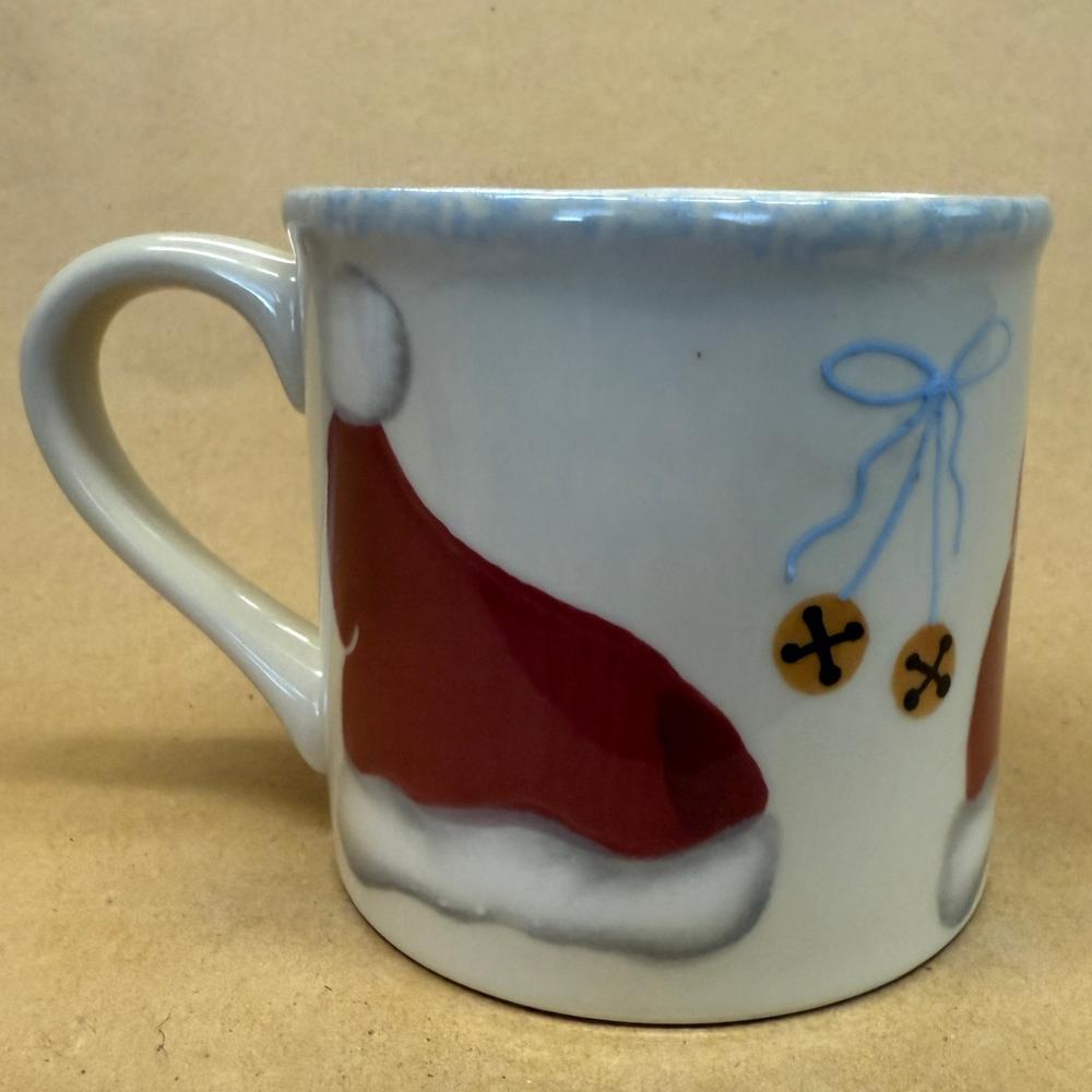 Starbucks Barista Hartstone Santa Hats and Bells Mug