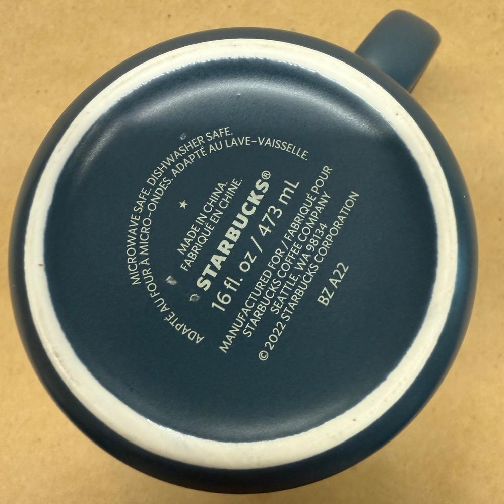 Starbucks Earth Day Made with Recycled Ceramic Siren Mug-2022