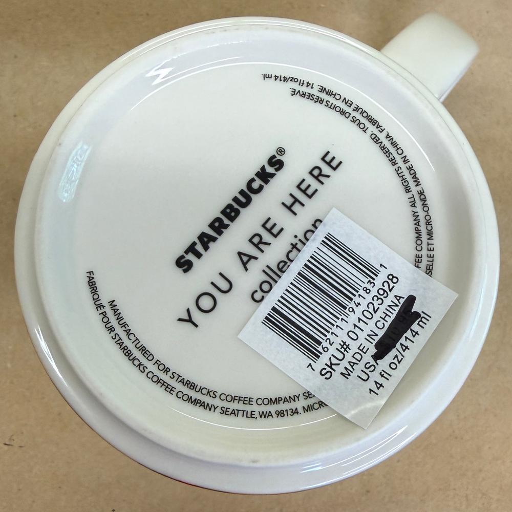 Starbucks You Are Here Series Philadelphia Mug-2014