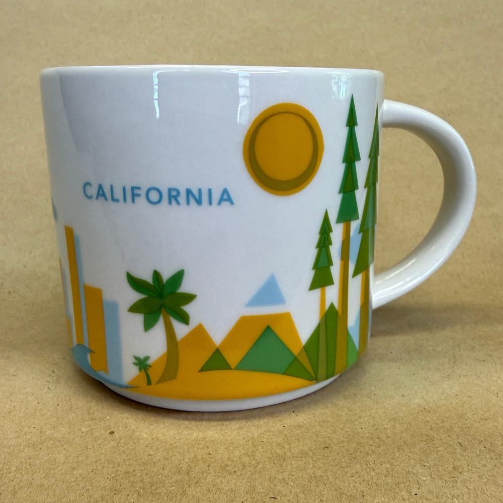Starbucks You Are Here Series California Mug-2016