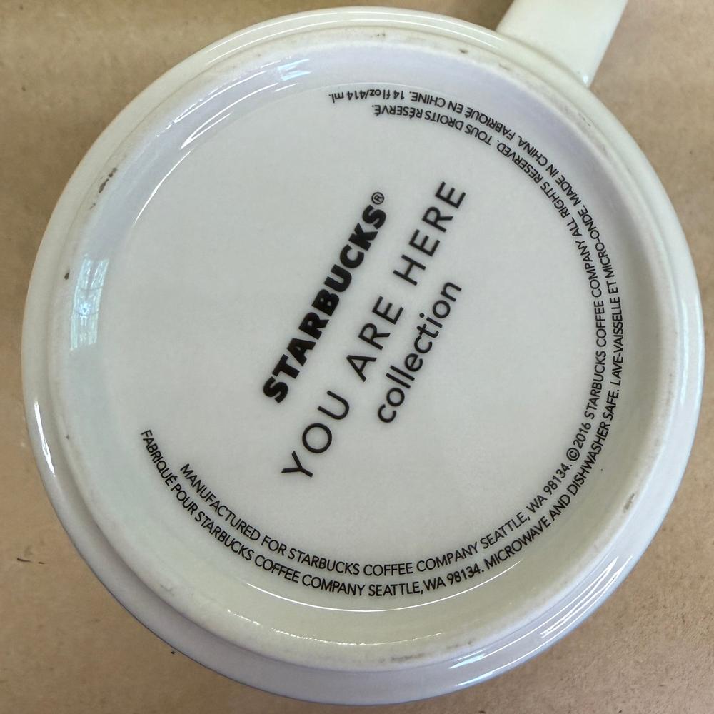 Starbucks You Are Here Series California Mug-2016