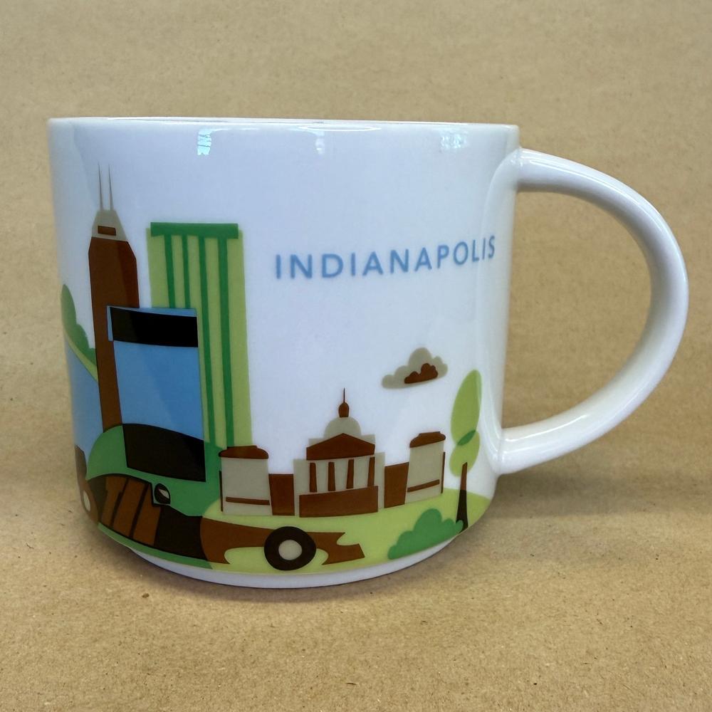 Starbucks You Are Here Series Indianapolis Mug-2015