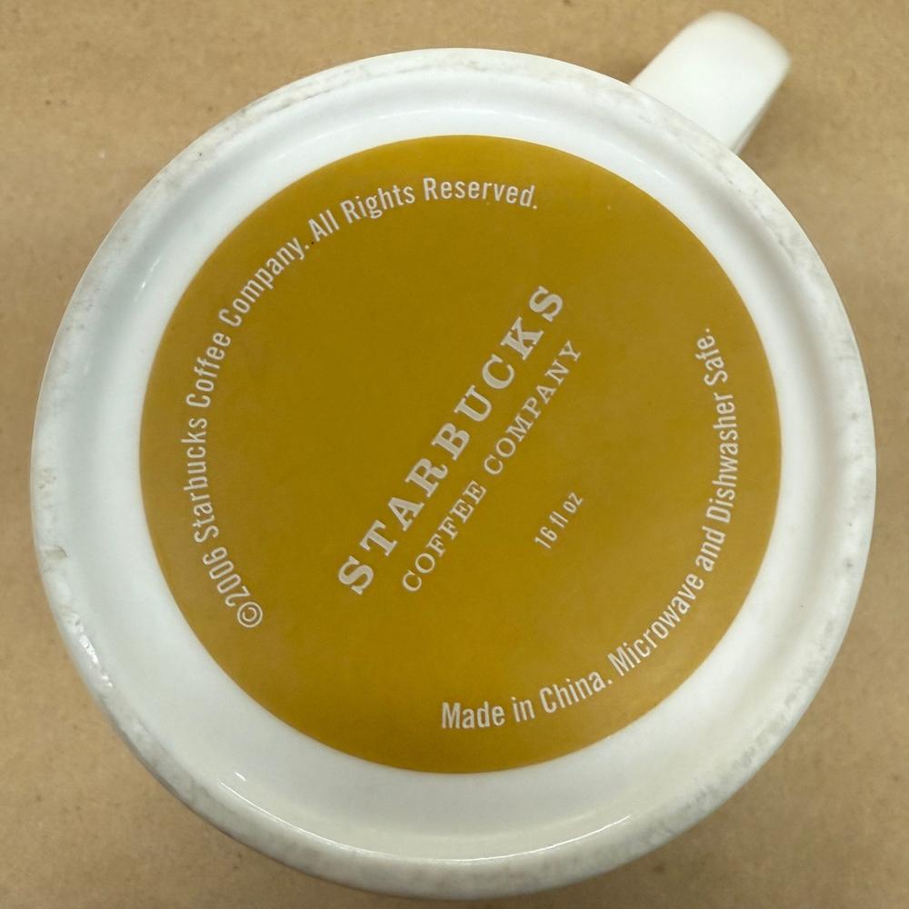 Starbucks Africa Arabian Mocha Sanani Extra Bold Mug-2006