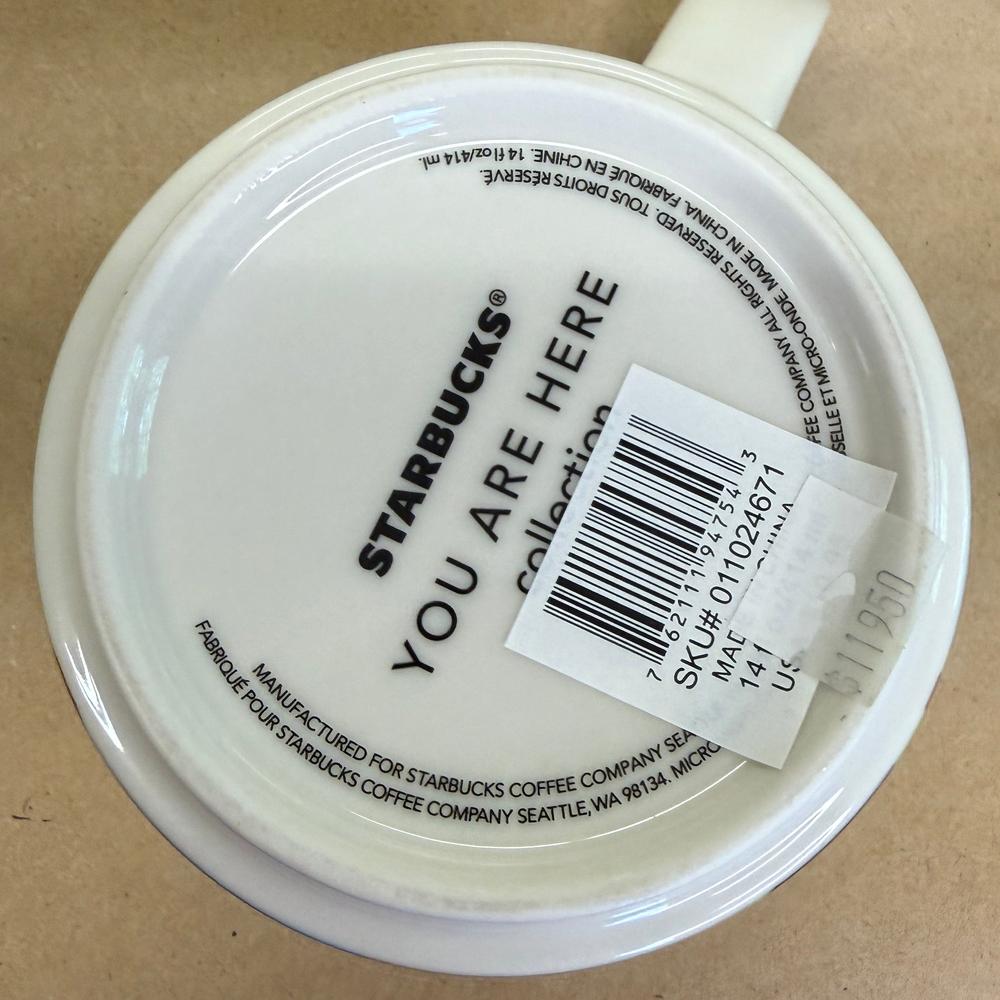 Starbucks You Are Here Series Indianapolis Mug-2015