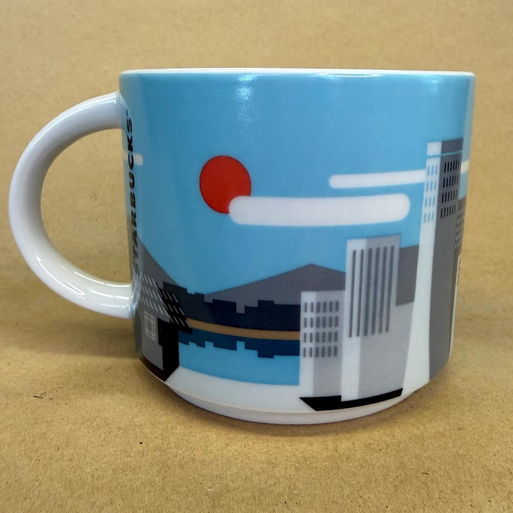 Starbucks Seoul Korea Skyline and Tower Mug