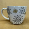 Starbucks Gold Silver Snowflakes Mug-2009