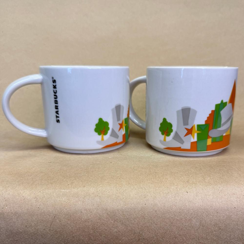 Starbucks You Are Here Series Dallas Mugs Pair-2015