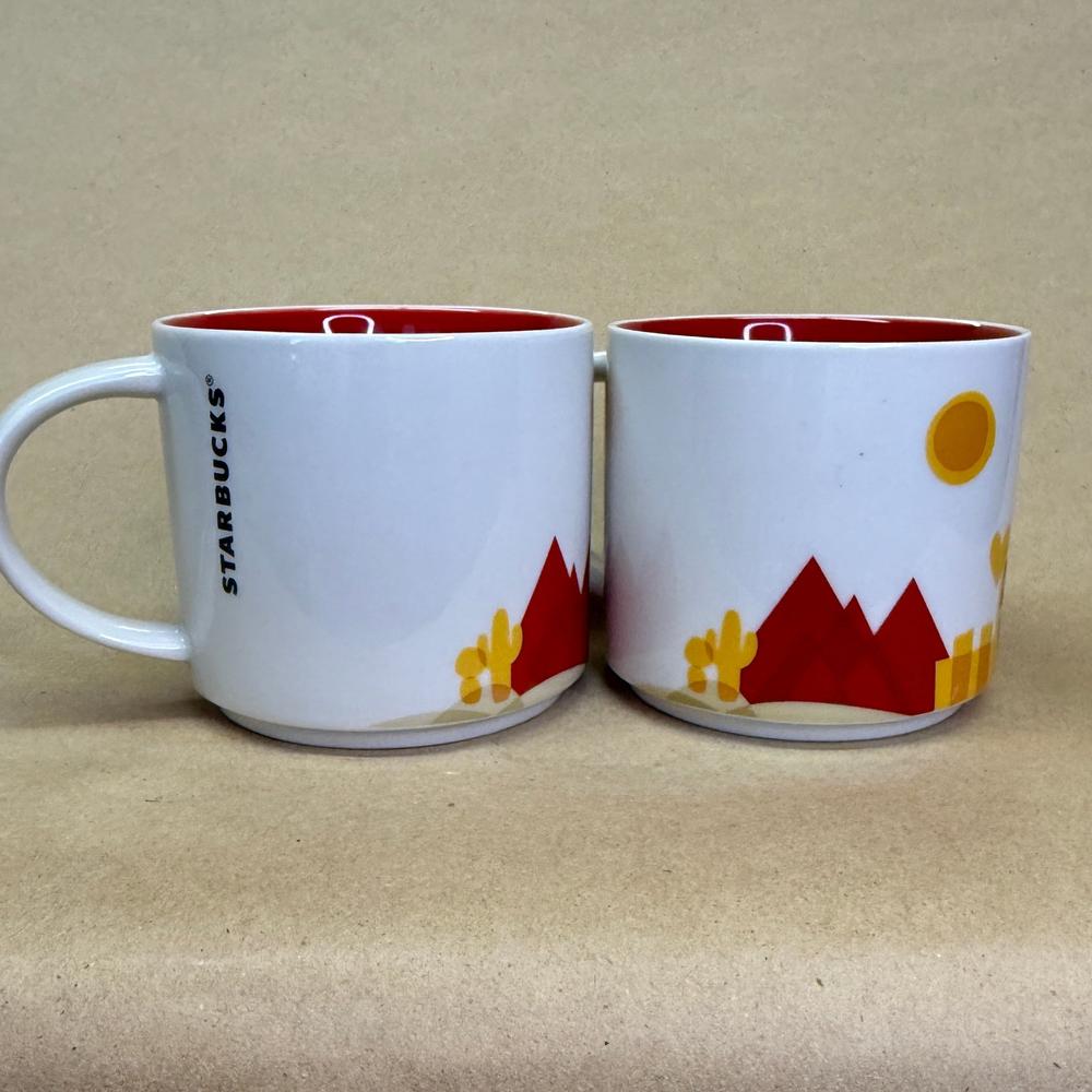 Starbucks You Are Here Series Las Vegas Mugs Pair-2012