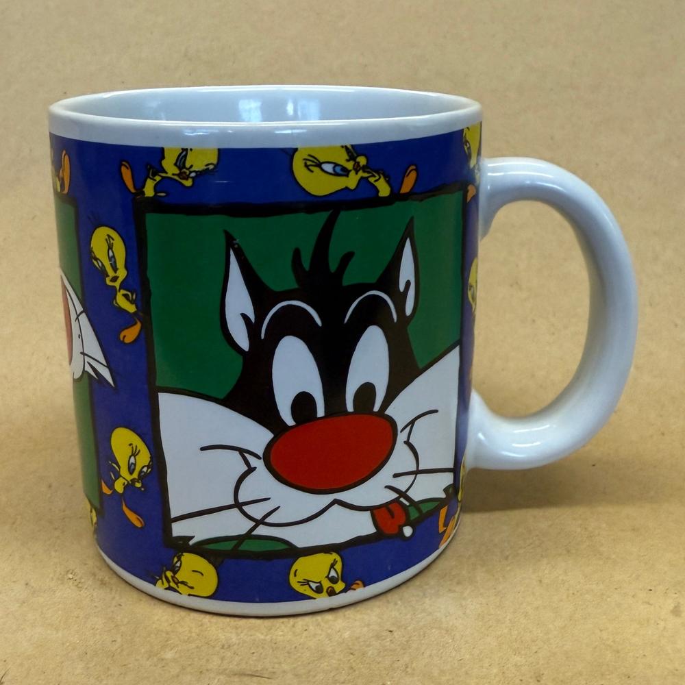 Looney Tunes Sylvester And Tweety Mug-1993