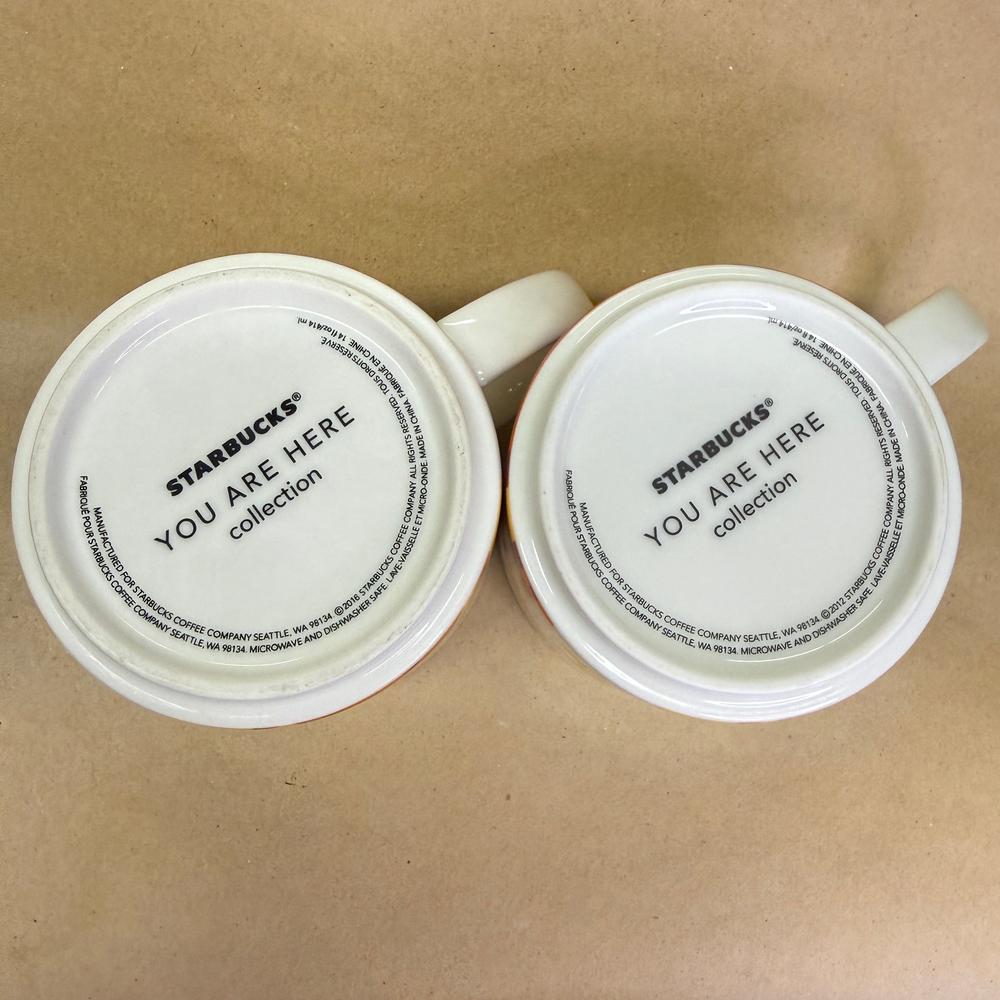 Starbucks You Are Here Series Los Angeles Mugs Pair-2017