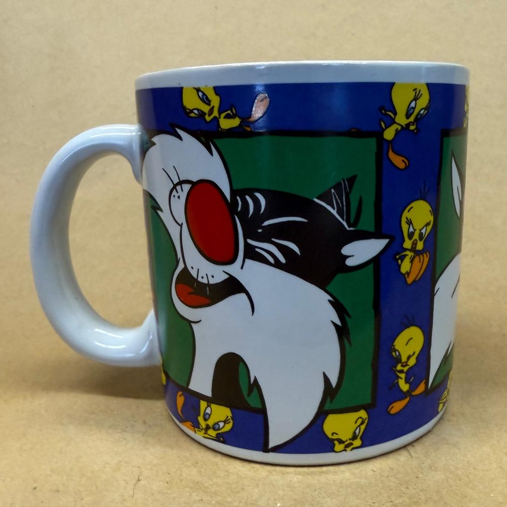 Looney Tunes Sylvester And Tweety Mug-1993