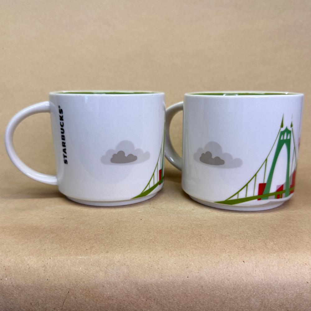 Starbucks You Are Here Series Portland Mugs Pair-2022