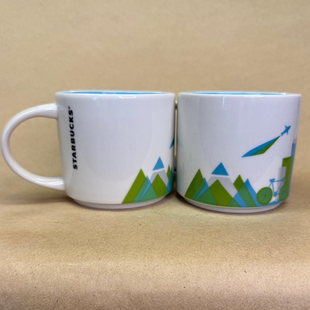 Starbucks You Are Here Series Seattle Mugs-2015 Pair