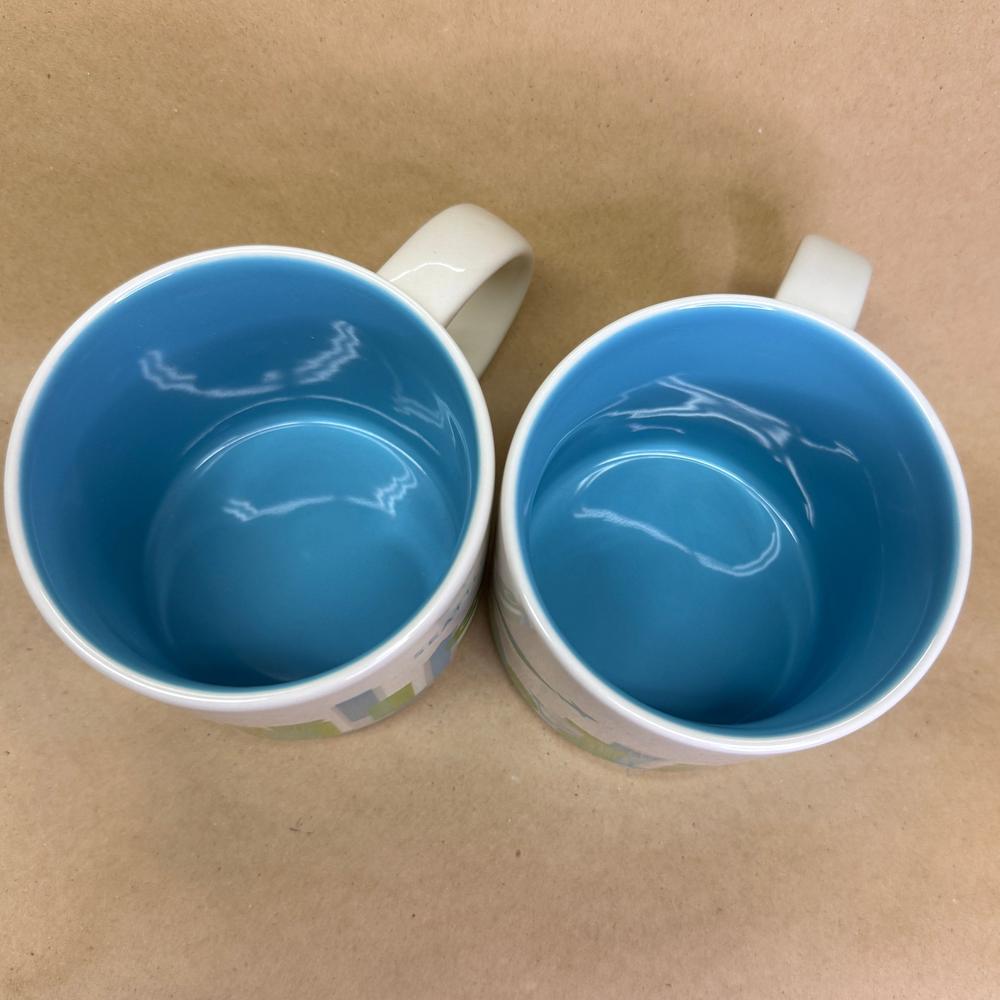 Starbucks You Are Here Series Seattle Mugs-2015 Pair