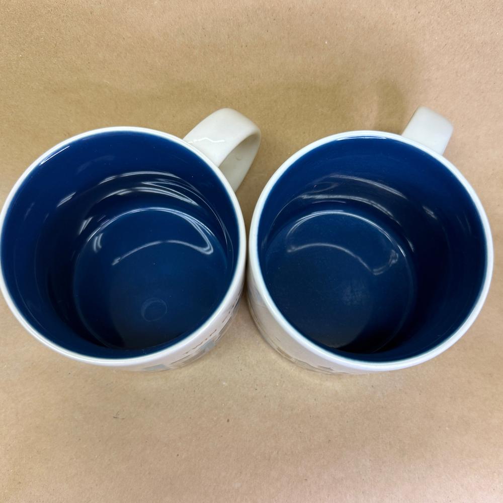 Starbucks You Are Here Series Twin Cities Mugs Pair-2017