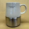 Starbucks White with Metal Bottom Mug-2004
